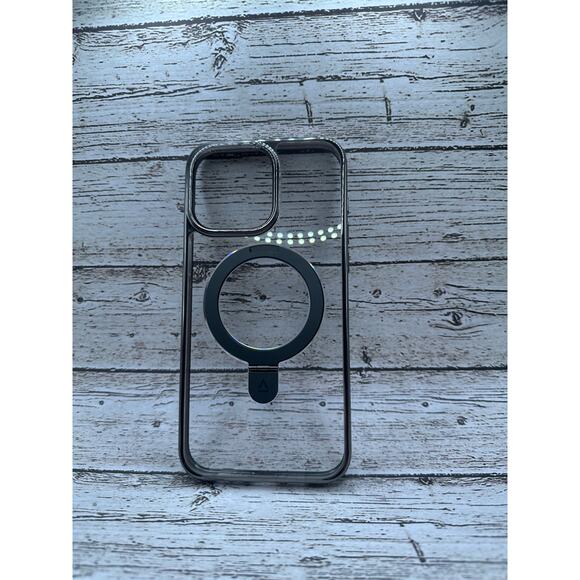 Alphex Invisible Stand‎ Magnetic for iPhone 15 Pro Max Case - Picture 1 of 5
